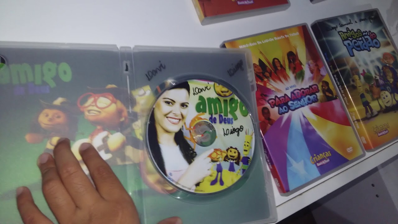 Coleção DVDS Crianças Diante do Trono Parte 1