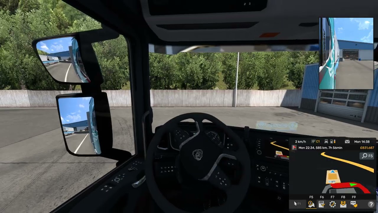 Taking refreshments to a convention! ETS2 Sweet Truck Haul job 270. Ice Cream from Nice to Geneva,CH