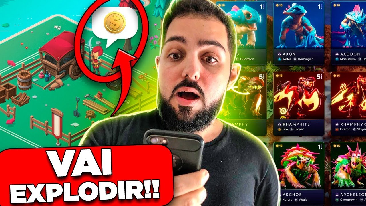 6 JOGOS NFT que VÃO EXPLODIR em 2022
