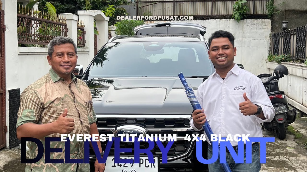 DELIVERY UNIT EVEREST TITANIUM BLACK KE PONDOK GEDE✅ #fordindonesia #tobyford #dealerfordpusat