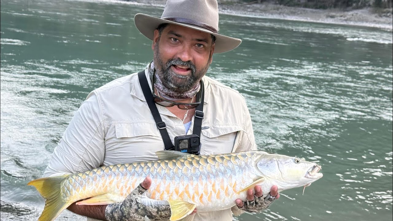 Casting for Golden Mahseer - Fishing ( Fish of My Dreams) - Pancheswar India - Season 01
