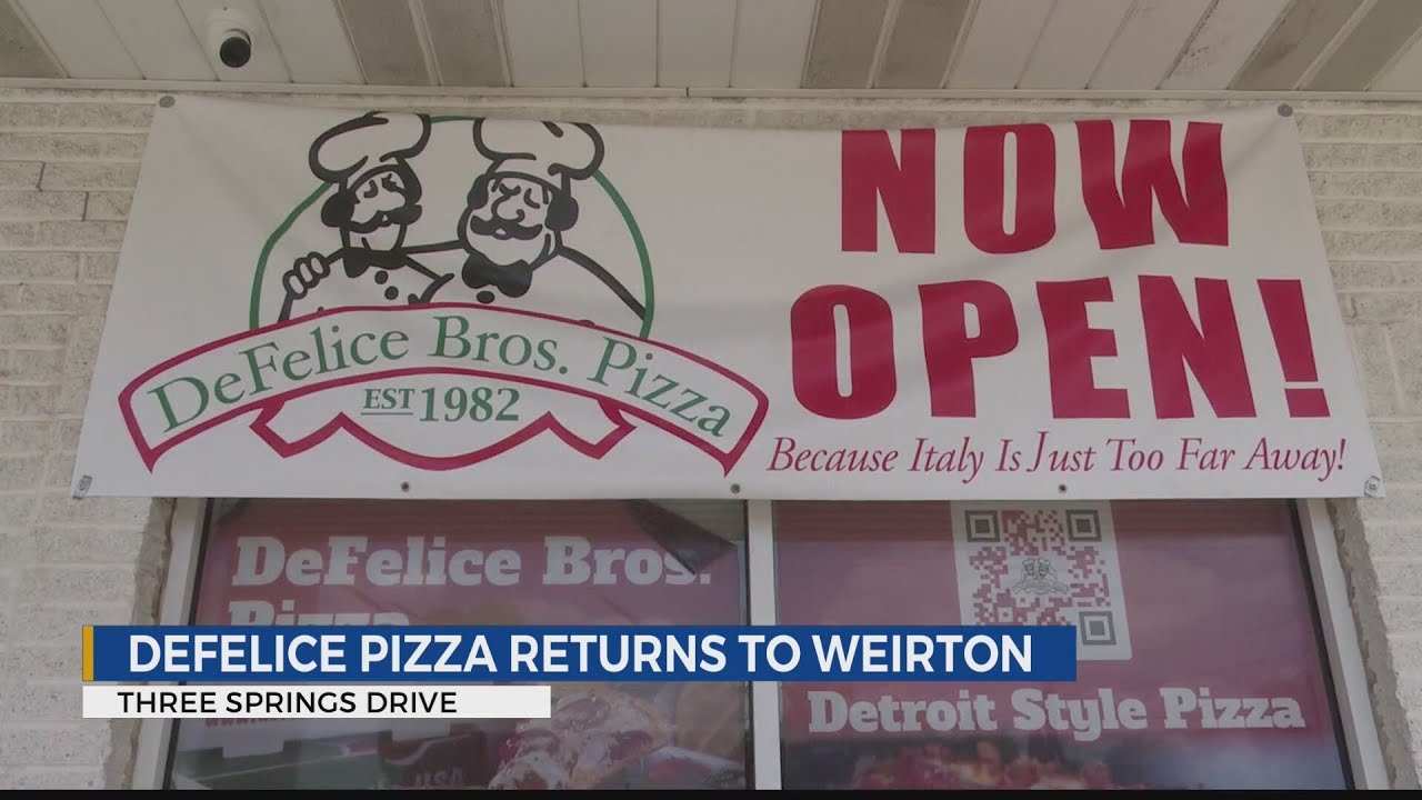 Defelice Brothers Pizza opens new location in Weirton on Three Springs Drive