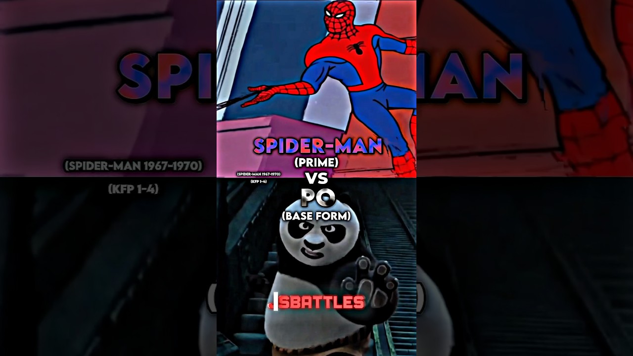 Spider-Man (60&rsquo;s) vs Po