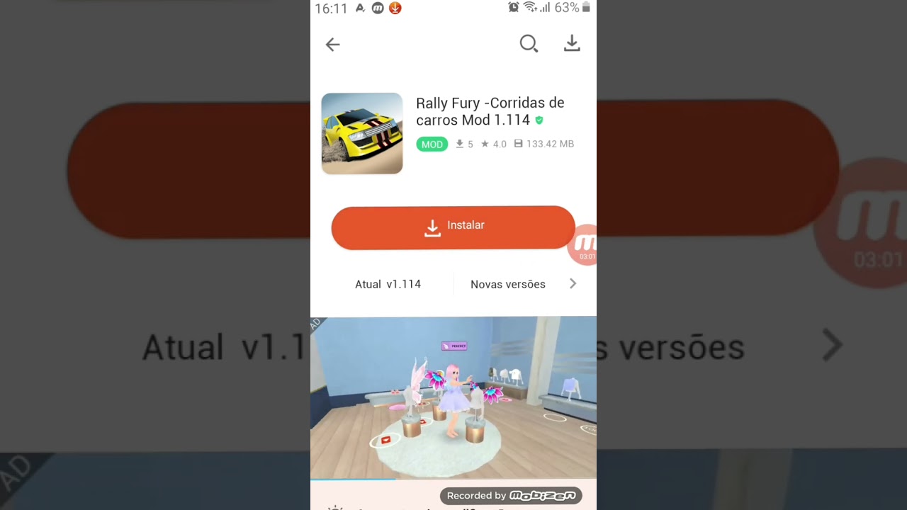 como baixar rally fury com dinheiro infinito e fichas só não é possivel fazer login