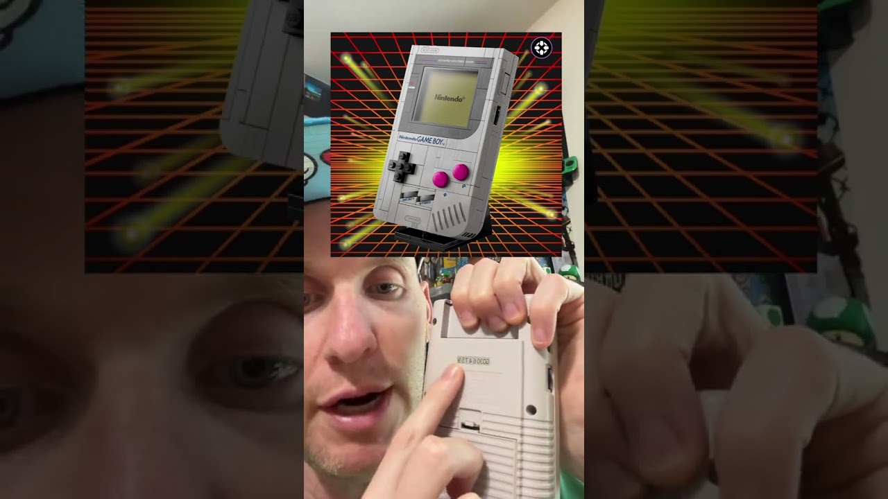 Пасхальное яйцо Lego Game Boy 😳