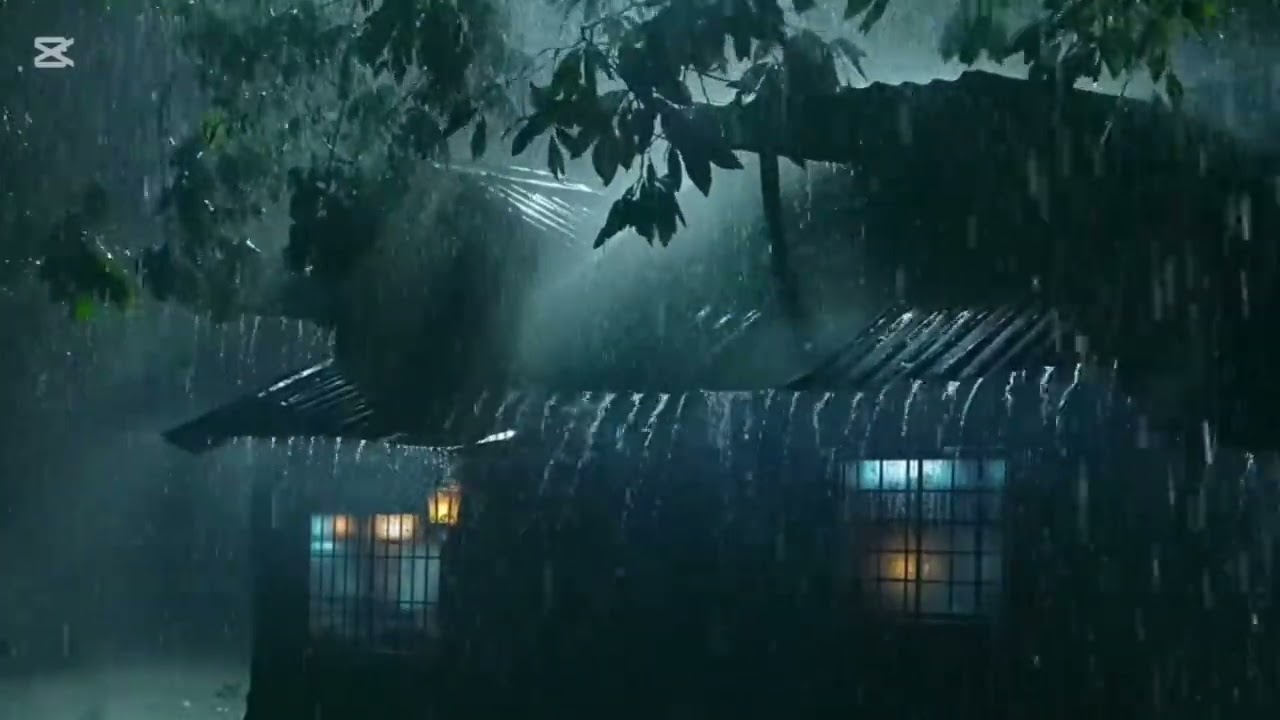 Real Rain Sounds That Soothe Your Mind||Night Sleep 0.9||#rain 