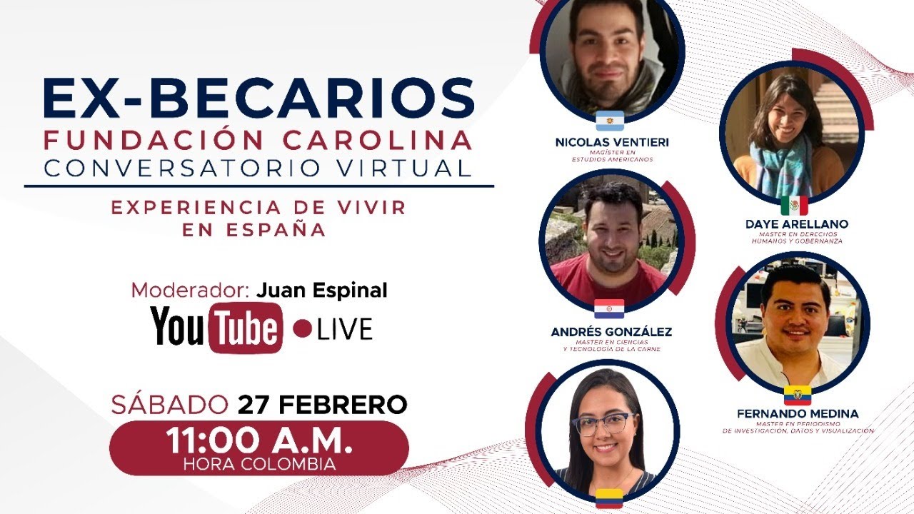 Ex-Becarios Fundación Carolina, todo lo que debes de saber para estudiar en España