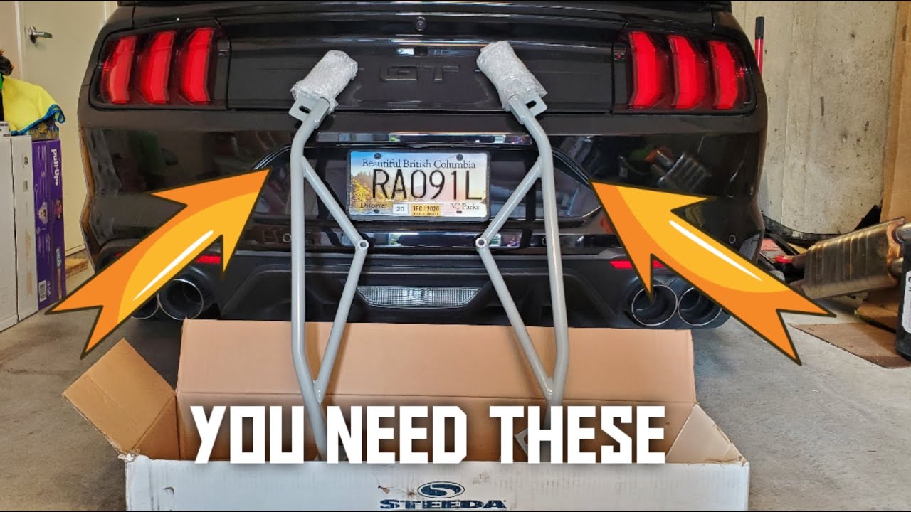 Installing Steeda IRS Subframe Braces On My 2019 Mustang GT  **A MUST HAVE**