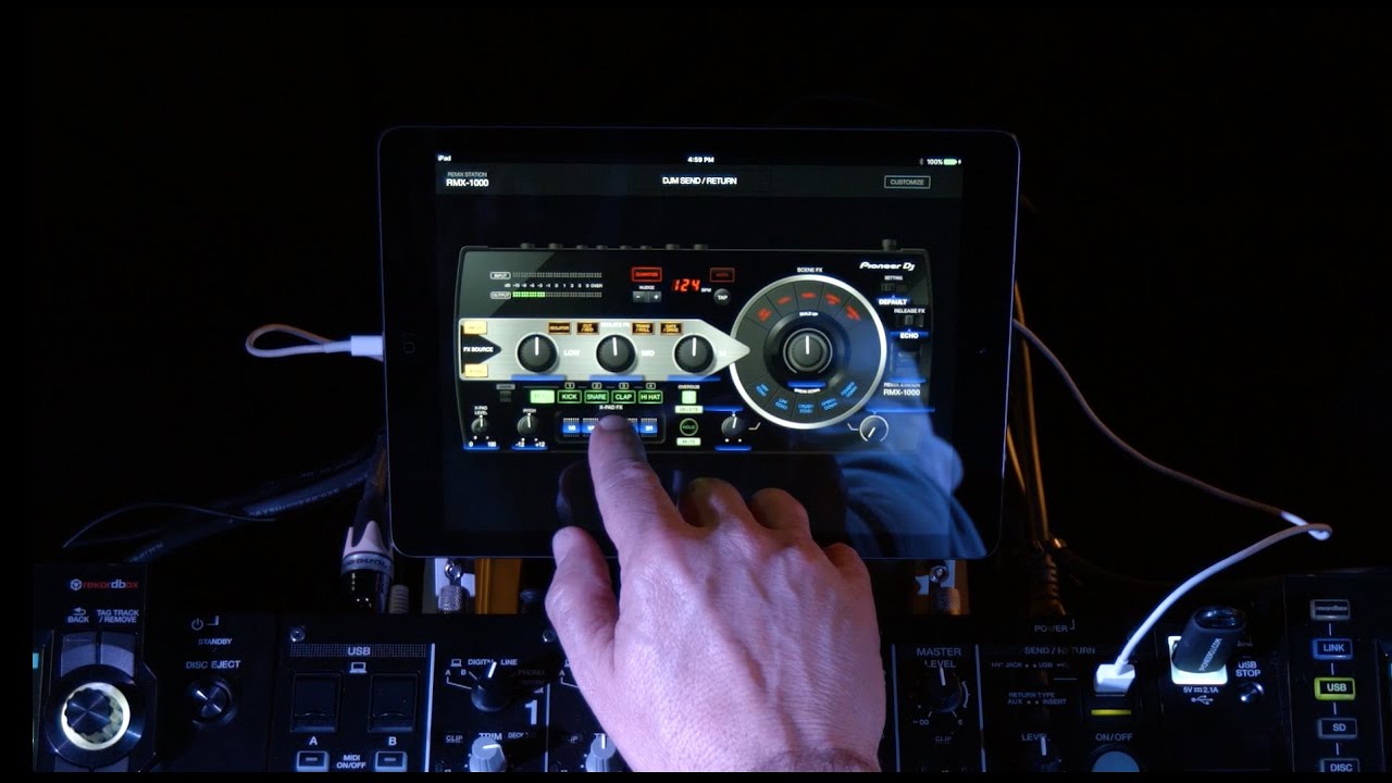 RMX-1000 App for iPad