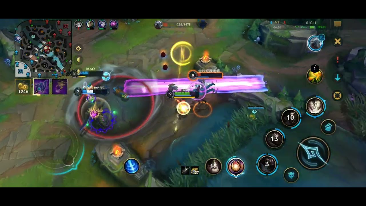 Рейтинговый геймплей, эпизод 35 — Дикий Разлом (League Of Legends Mobile)