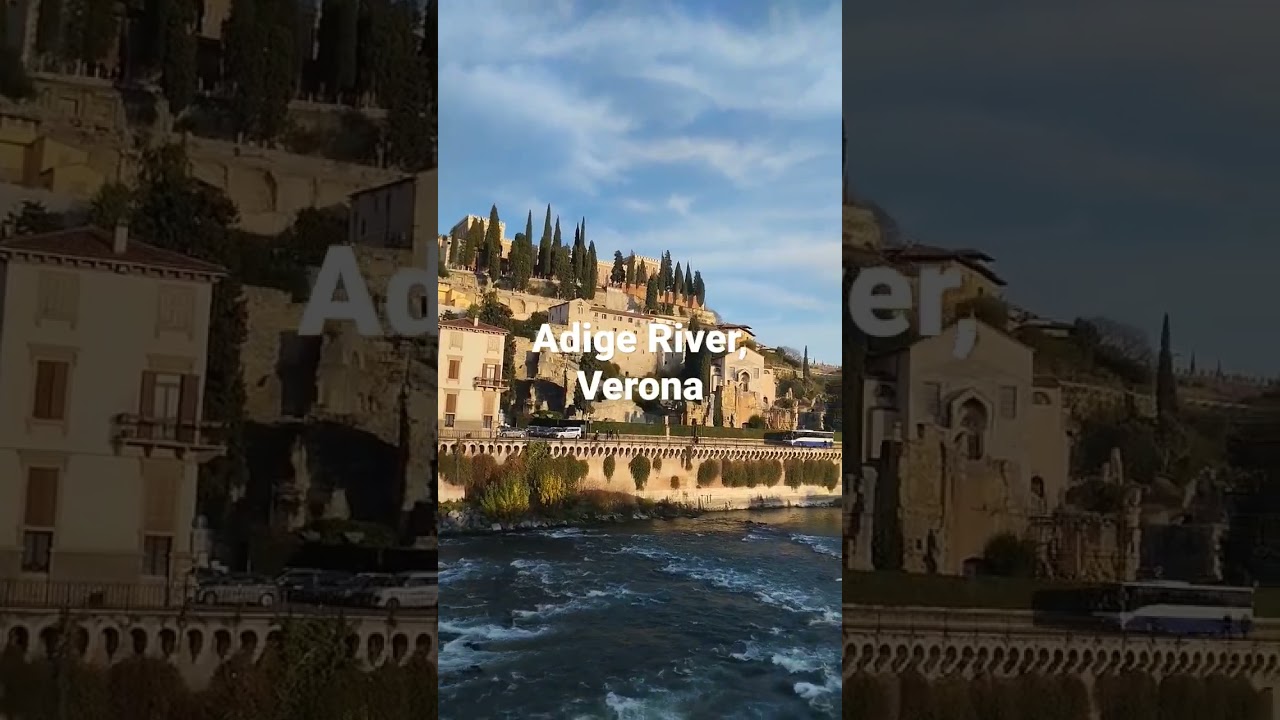 Adige River, Verona, Italy