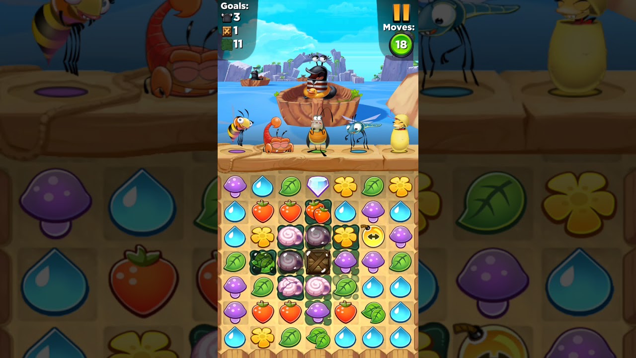 Best fiends level 155 walk through