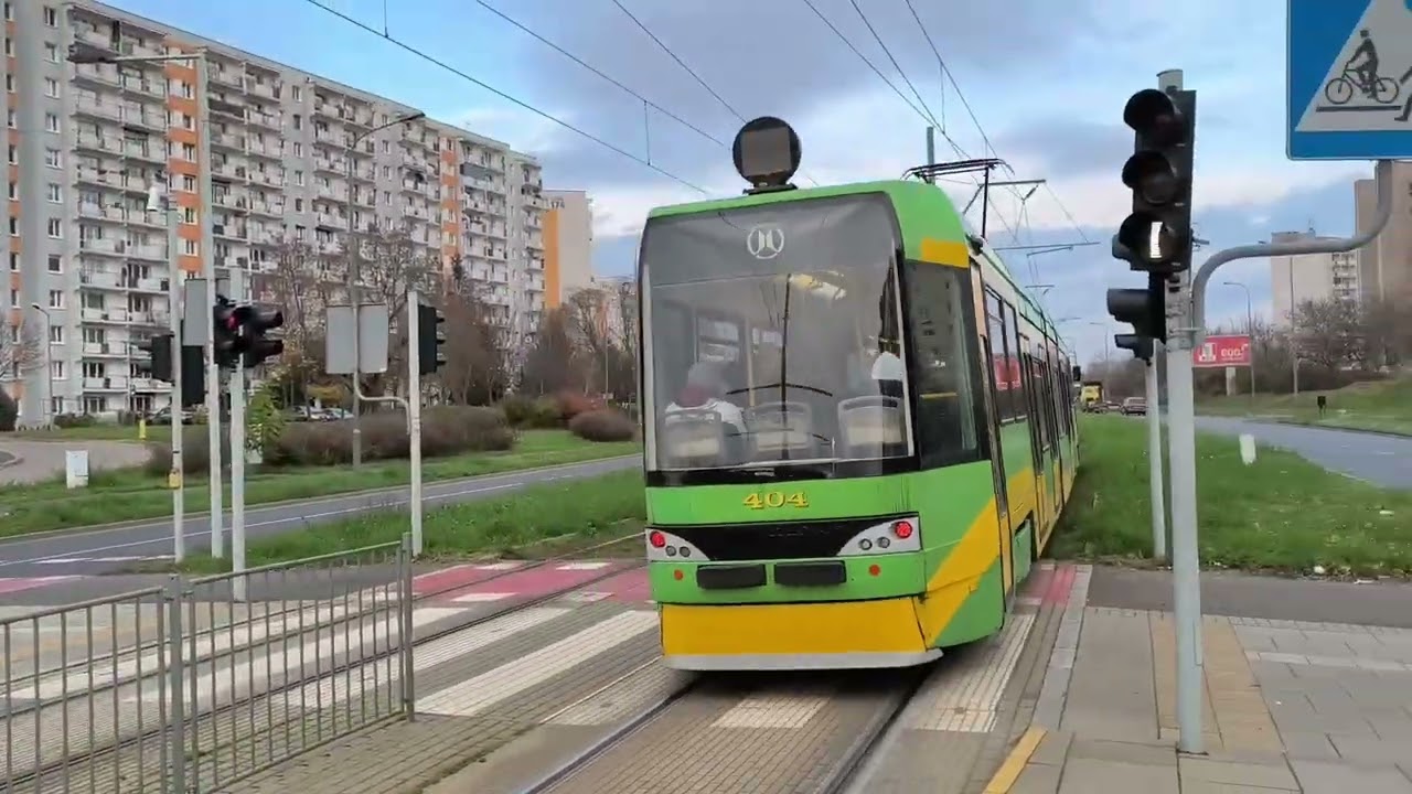 Tramwaje w Poznaniu.Jesień 2025.