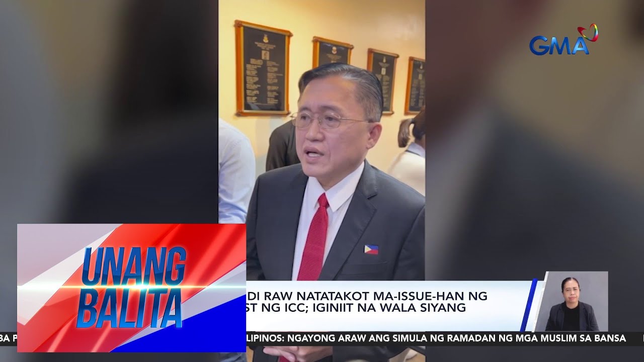 Sen. Bong Go, hindi raw natatakot ma-issue-han ng warrant of arrest ng ICC;... | Unang Balita