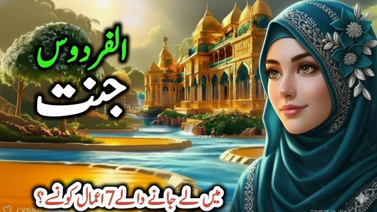 Jannah tul Firduse Main Iayjany waly Aamal Janna tul Firduse Kaise hoge Janat Ka Bayan|Back To Allah