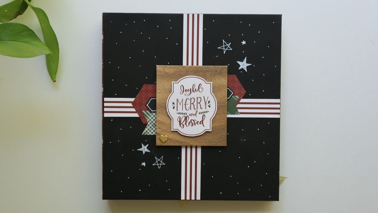 Christmas Mini Album Echo Park A Cozy Christmas