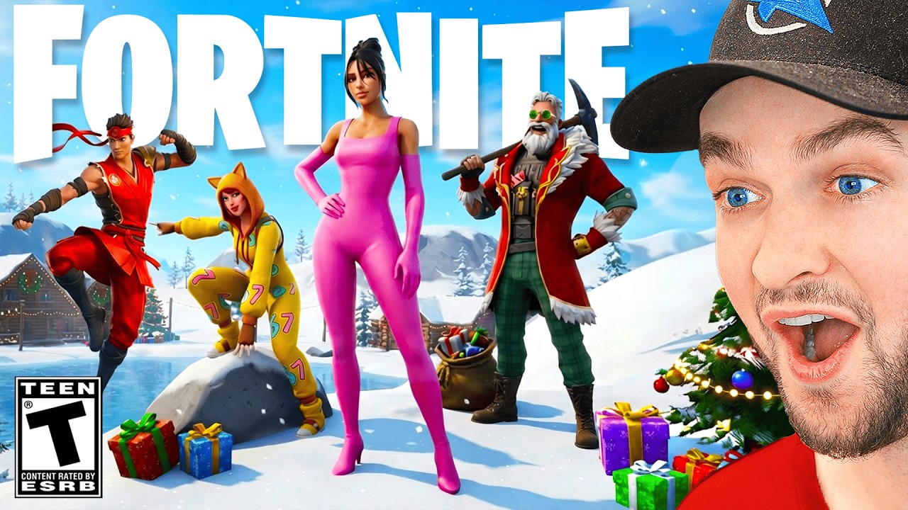 Обновление WINTERFEST 2025 для Fortnite уже здесь!