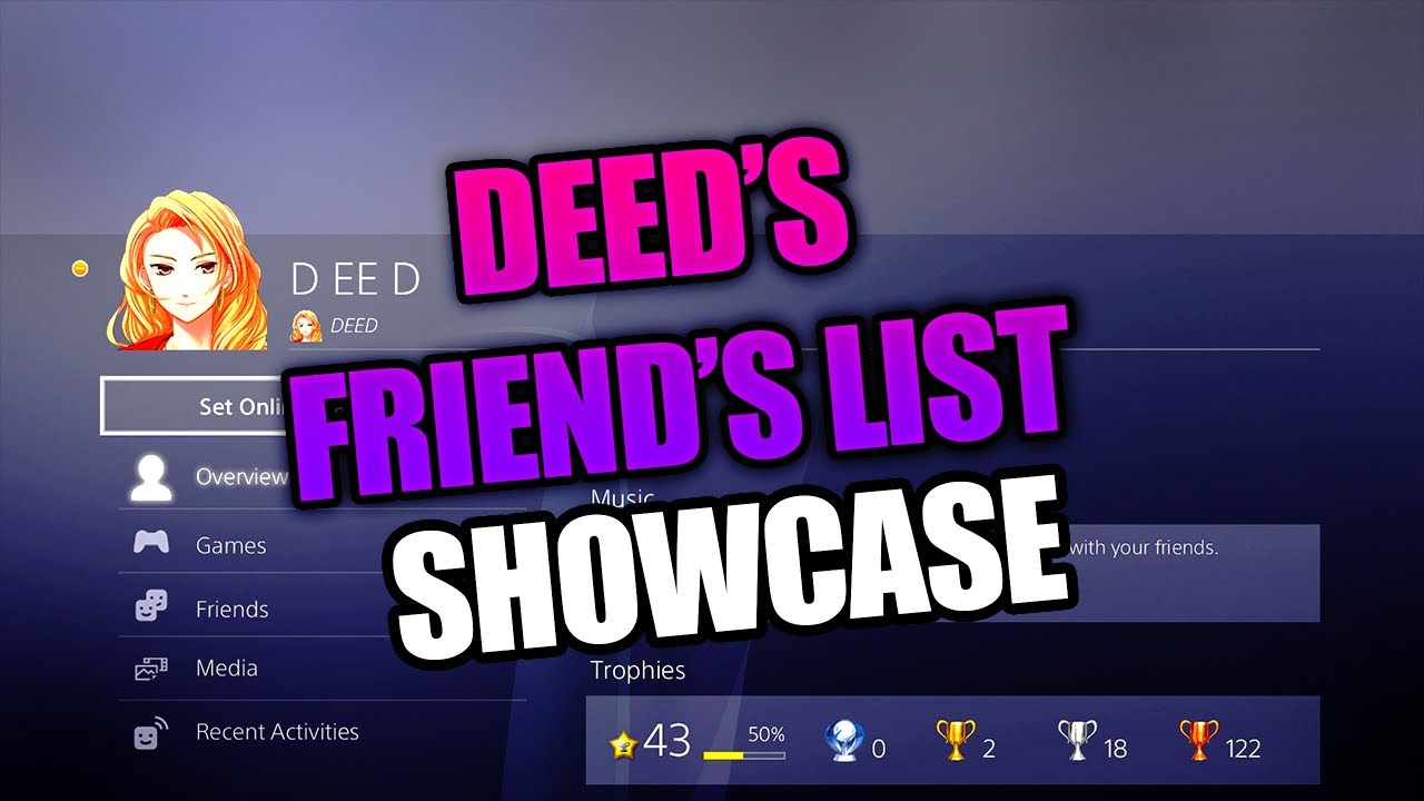 OG Friends List [ DEED ]