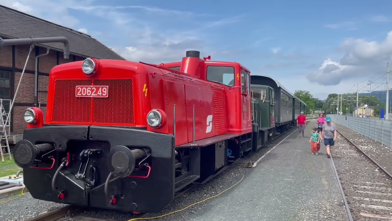 Saisoneröffnung der Nostalgiebahnen in Kärnten am 05.07.2025