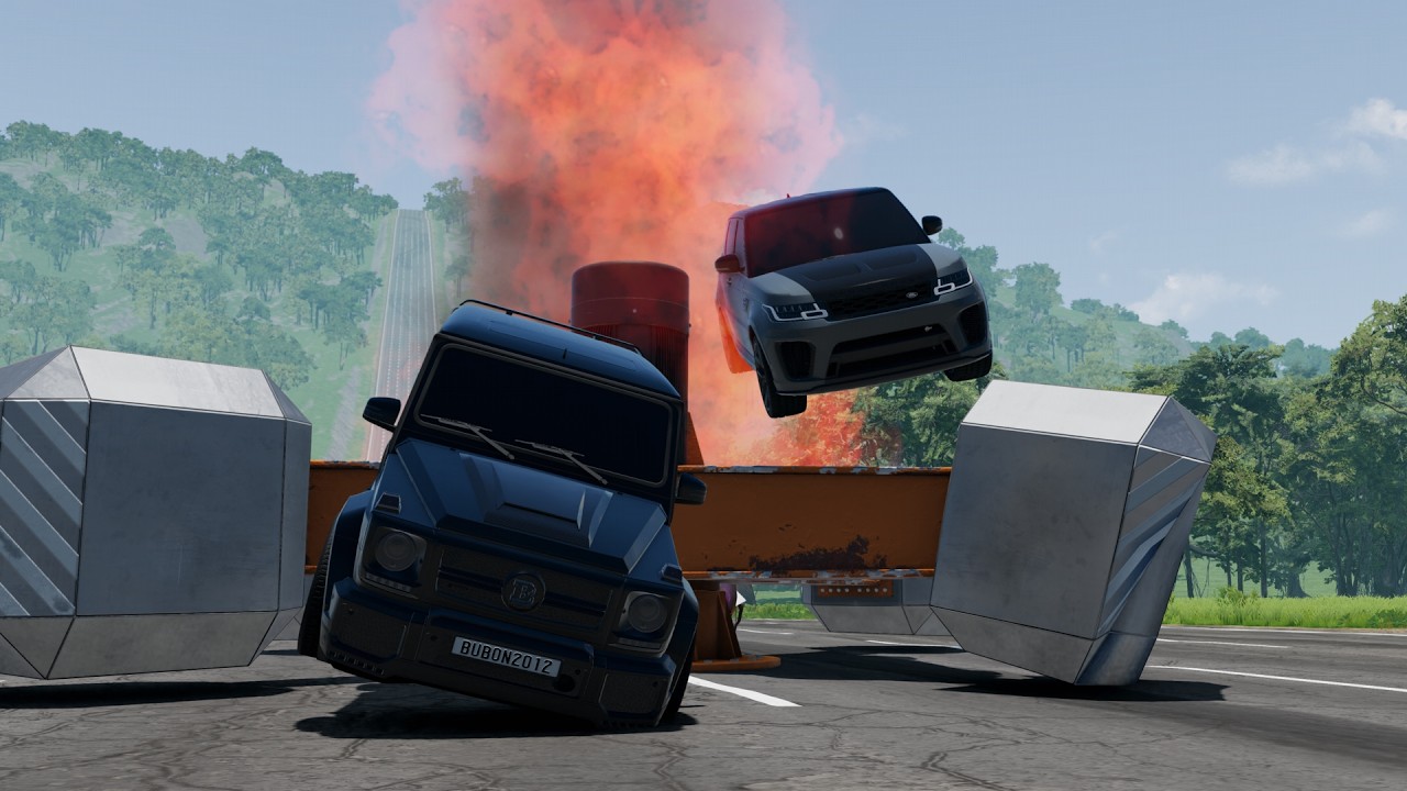 11 Cars Downhill Brake Challenge - Who Stops Before the Spinner?!