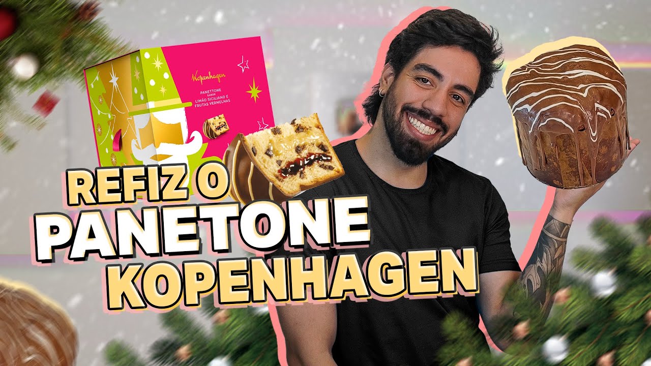 Fiz o panetone de R$140,00 da Kopenhagen