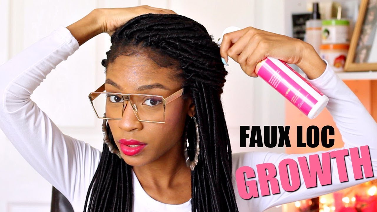 My Crochet Faux Locs Maintenance► Natural Hair Protective Styles