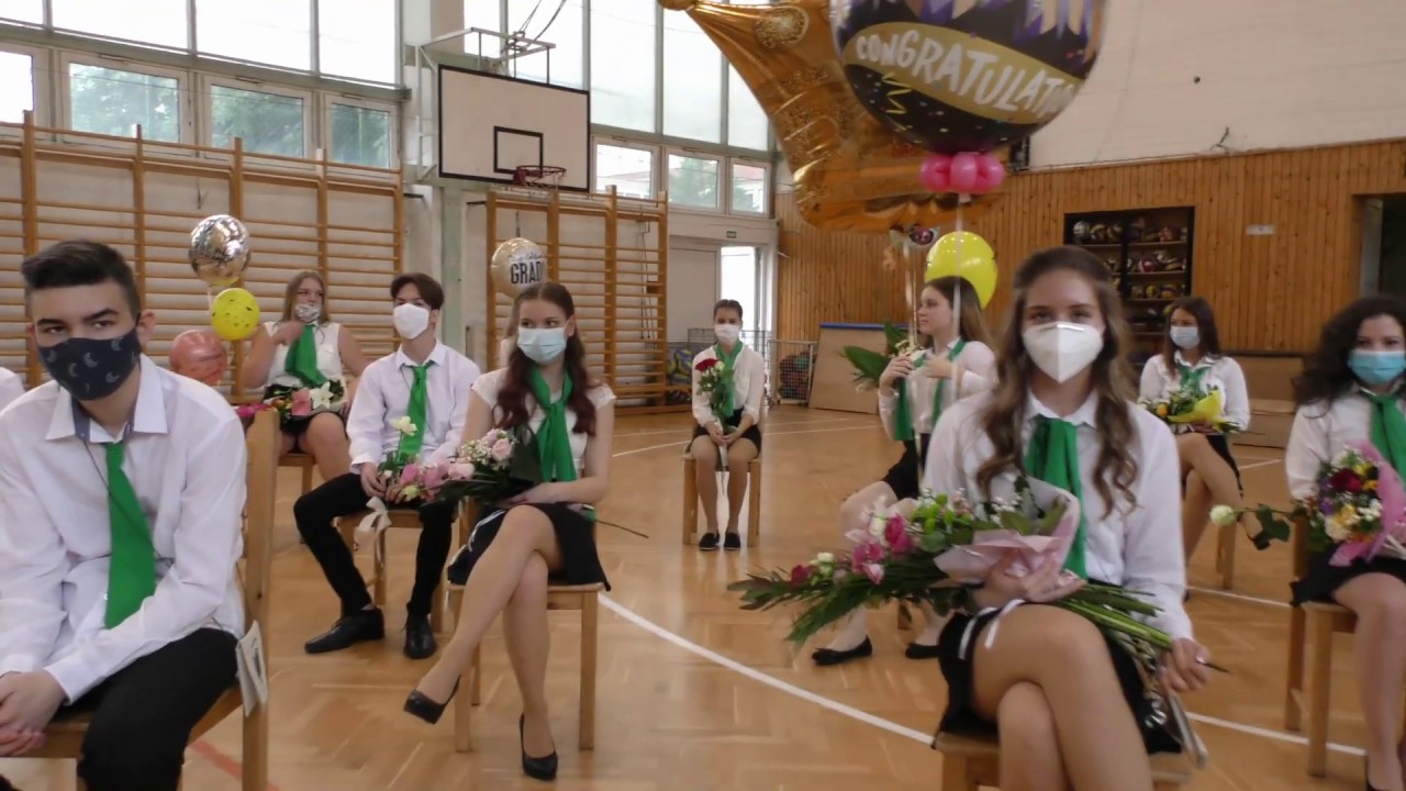 Ballagás 8.b osztály - 2020.06.15.