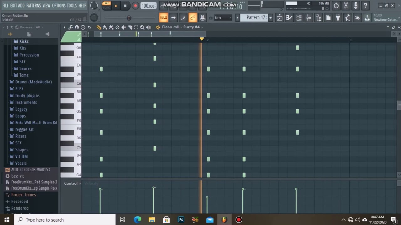 How to make a dancehall riddim on fl studio 20
