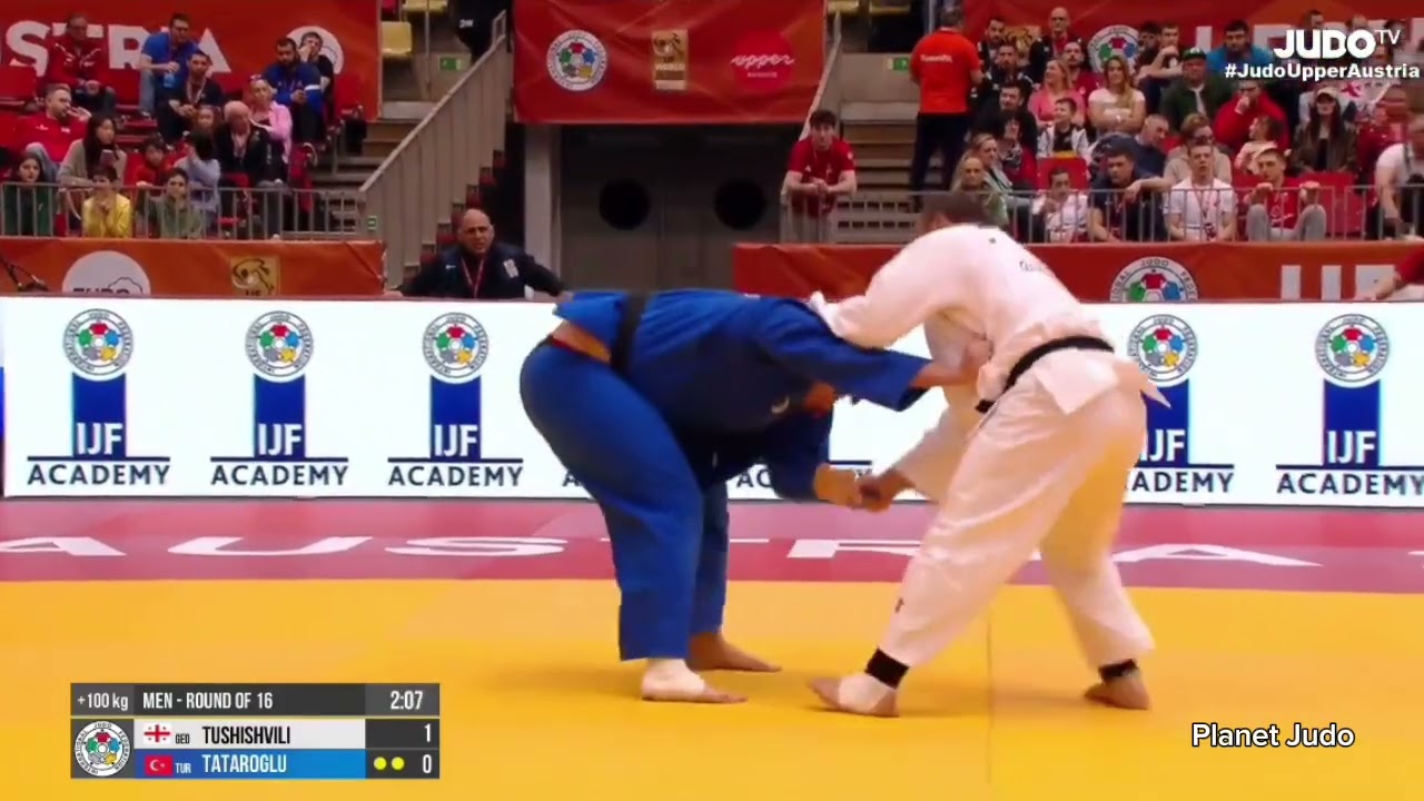 Guram TUSHISHVILI 🇬🇪 🆚️ Ibrahim TATAROGLU 🇹🇷 | 1/8финала/+100кг | Гран При Австрия 2026