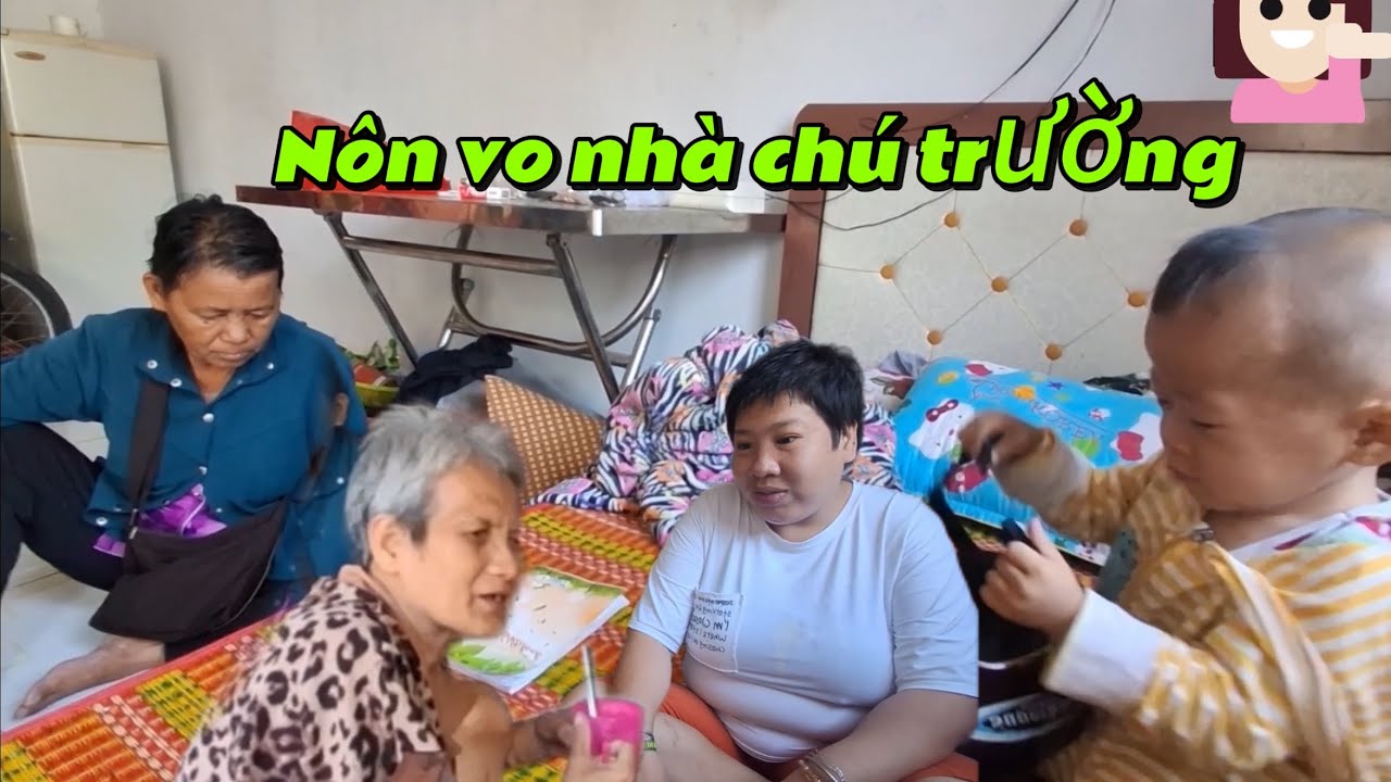 Bà cháu Minh Hiếu cùng gia đình Chi nôn nao gì đều gì 