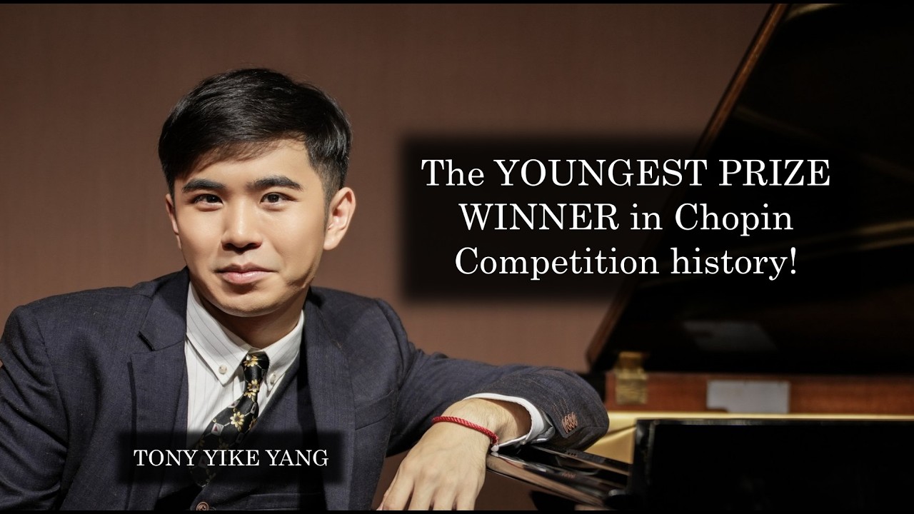 The YOUNGEST CHOPIN PRIZE WINNER in History! | Tony Yike Yang