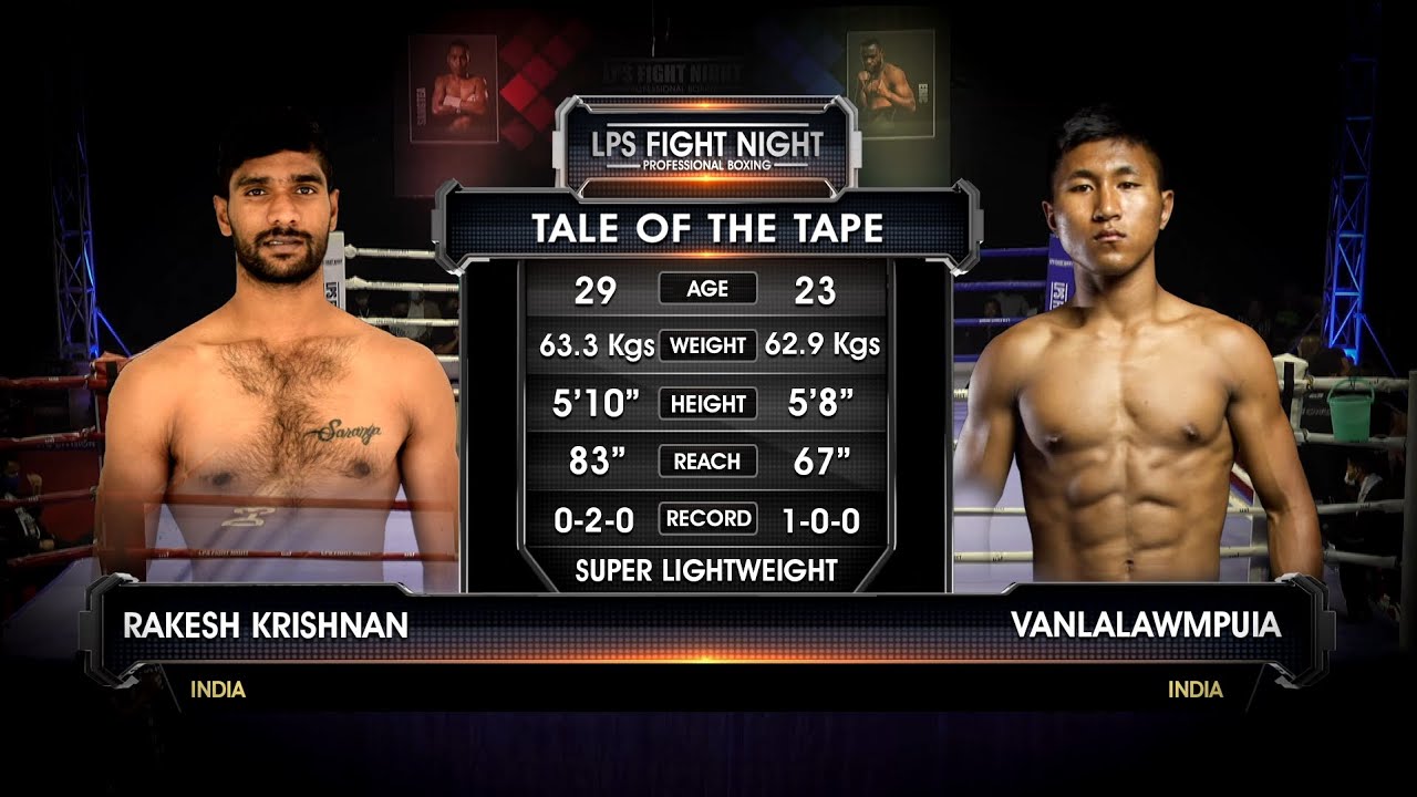 LPS Fight Night | Rakesh Krishnan vs Vanlalawmpuia