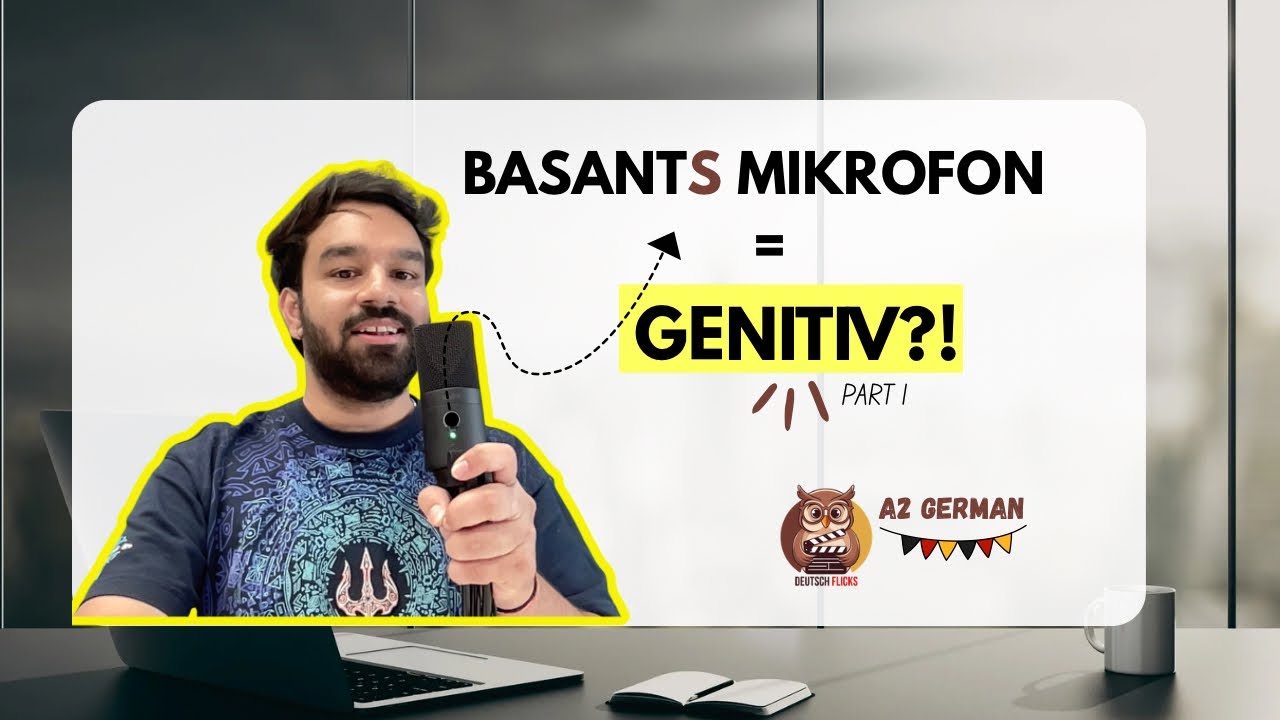 #3 Genitiv in German (A2) – Part 1 | With Proper Nouns/ Names 🇩🇪
