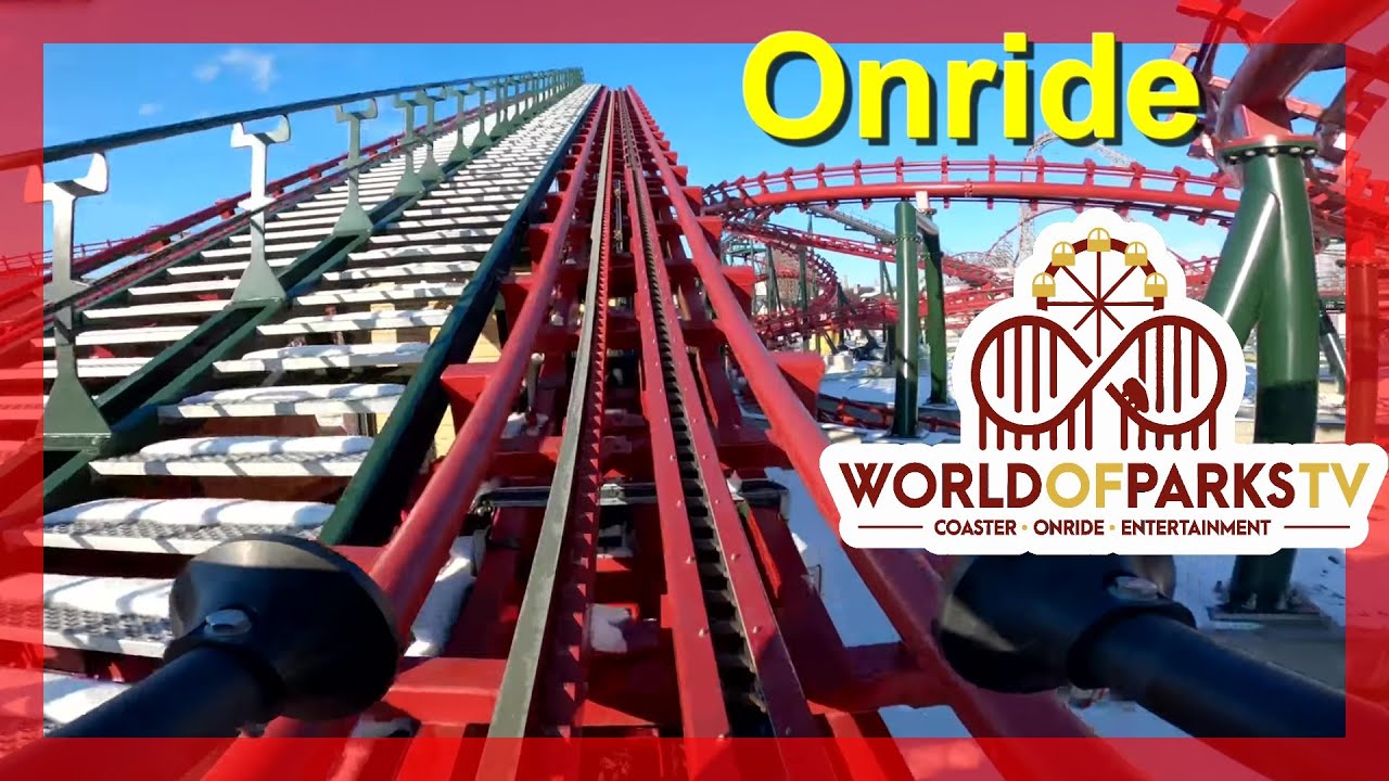 Energylandia 2022 - Choco Chip Creek POV (Onride) Neue Achterbahn / New Roller Coaster Energylandia
