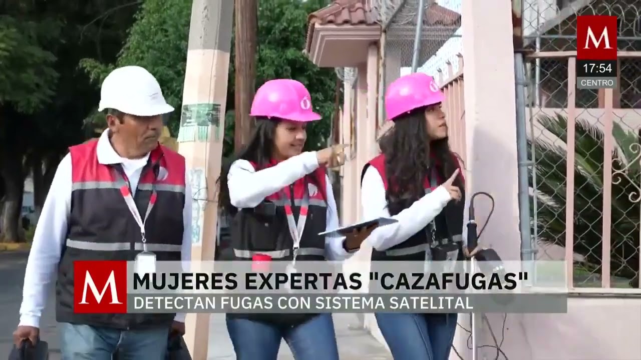 Mujeres en la industria del agua: Geofonistas recuperan agua con tecnología satelital en México