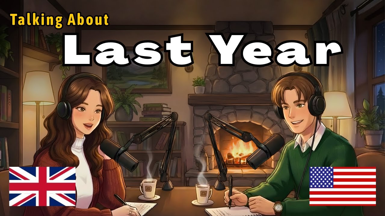 How to Talk About Your last year in English | English Conversation Practice