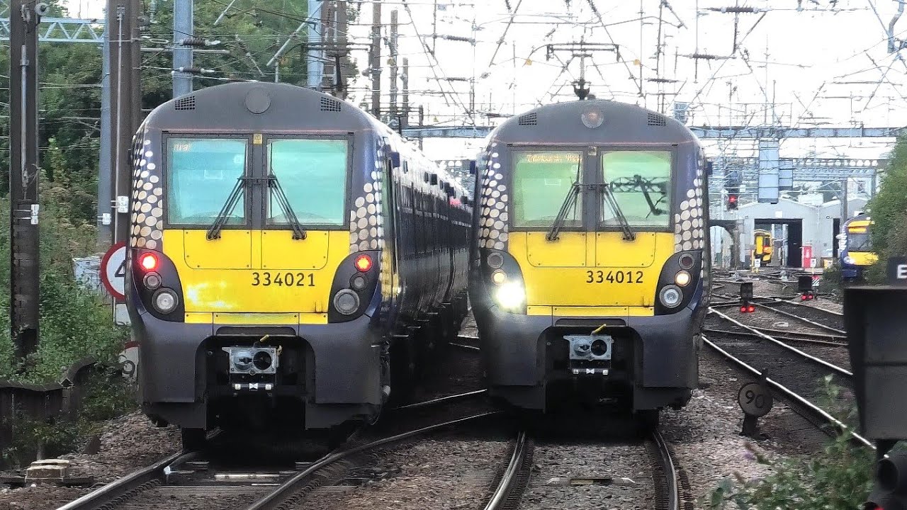 Trains at Haymarket - 16/09/2025
