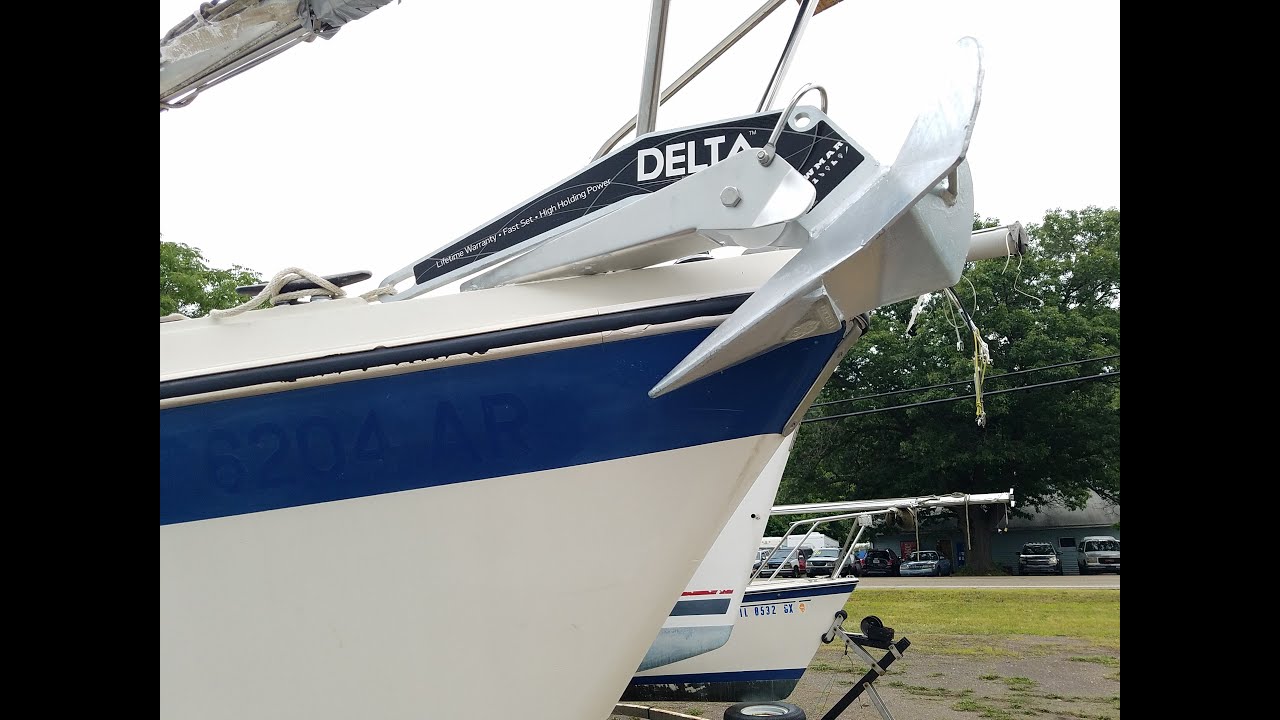 How To Mount a Bow Anchor Roller on A Sailboat  |  E27