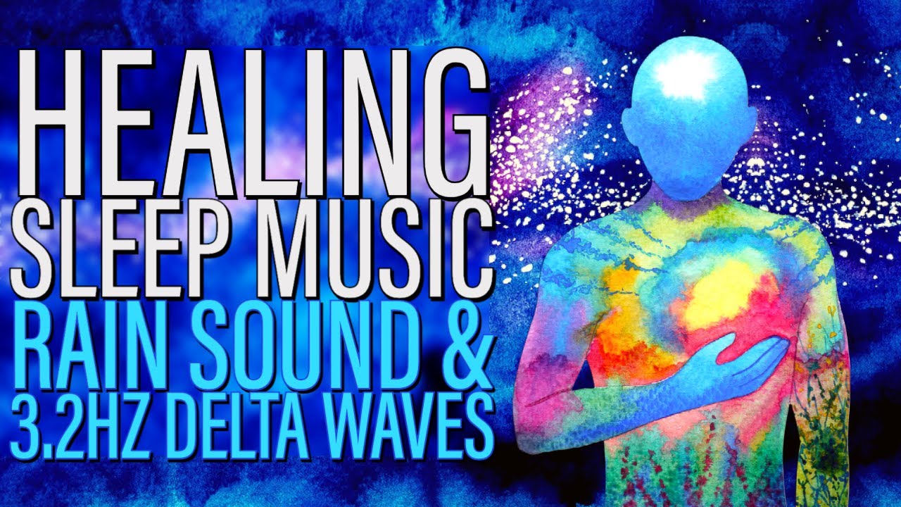 Healing REM Sleep Meditation Music | Rain & 3.2Hz Delta Wave Binaural Beats