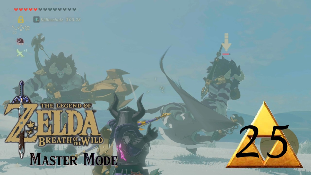 Kampf gegen 2 Leunen GLEICHZEITIG: BotW Master-Modus Part 25