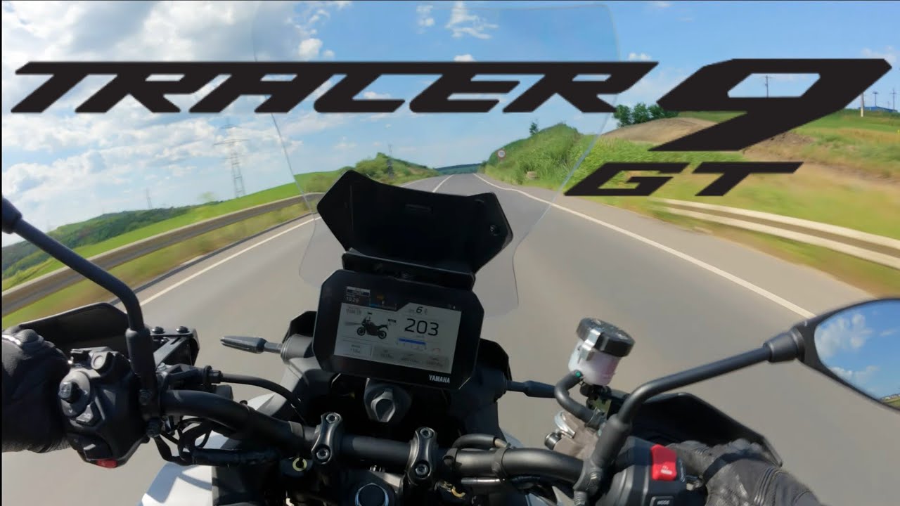 2025 Yamaha Tracer 9 GT - Fast, Agile & Surprising Sound!