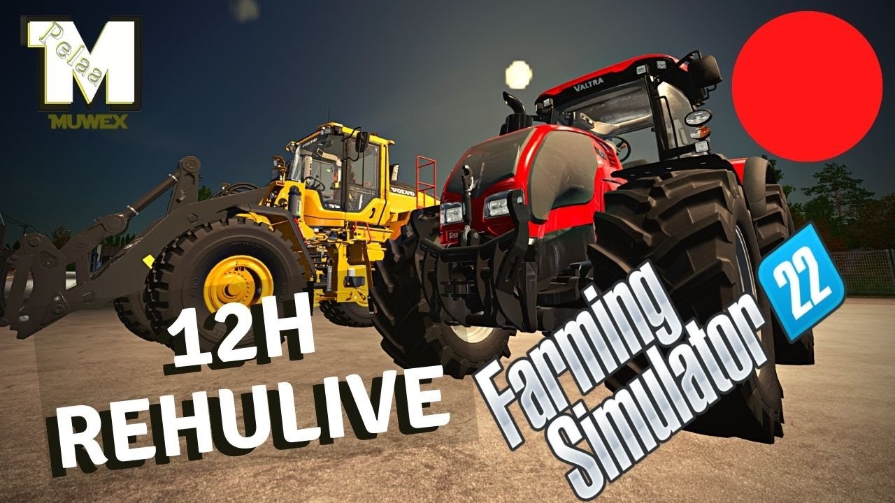 FS22 12h Rehulive - Tällä kertaa ei poisteta peliä?