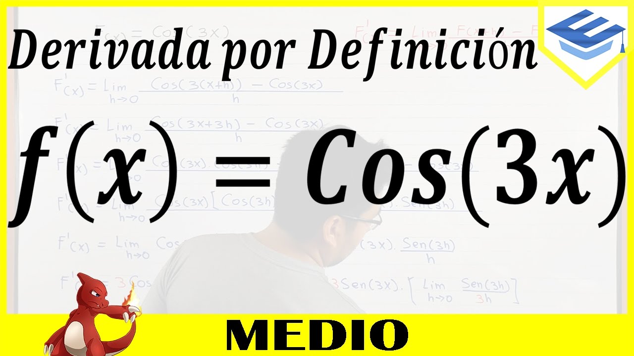 Derivada por Definición - Ej.4 (Trigonométrica | Cos(3x))