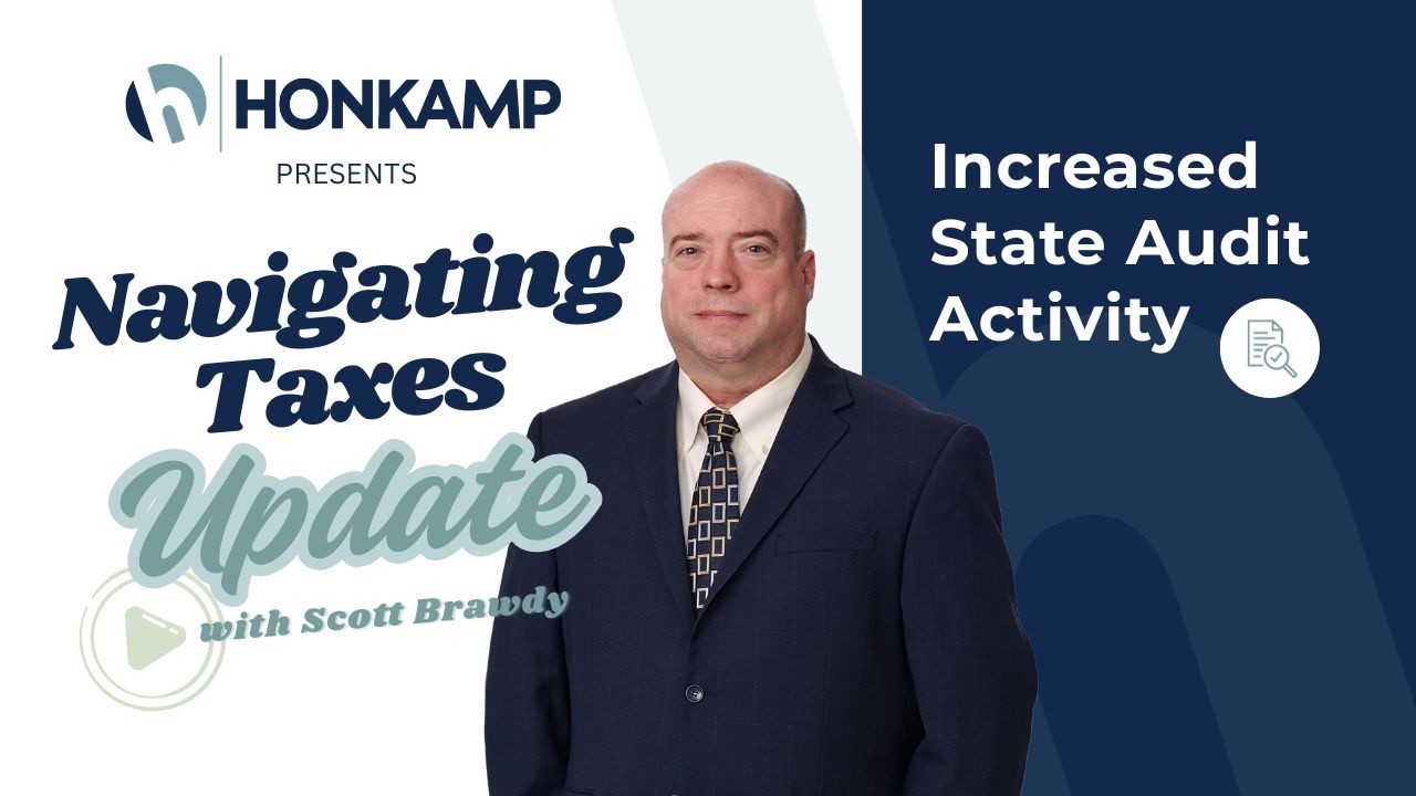 Increased State Audit Activity
