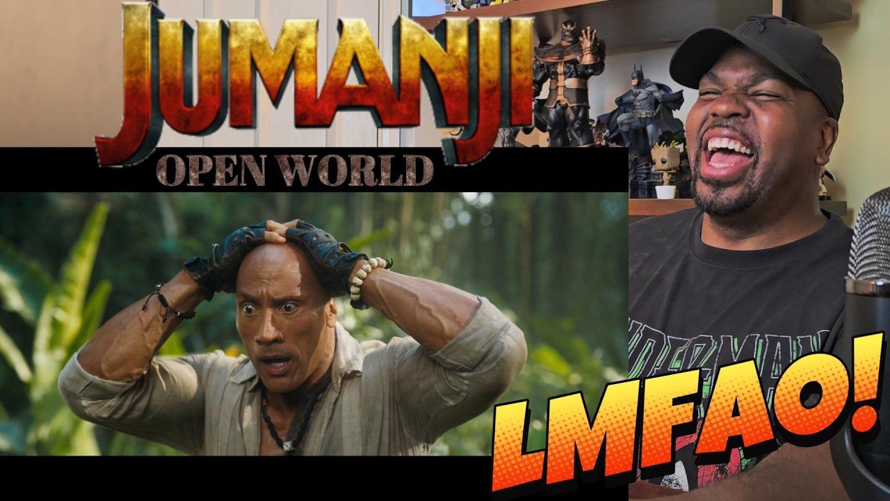 JUMANJI: OPEN WORLD - Official Trailer - Reaction!