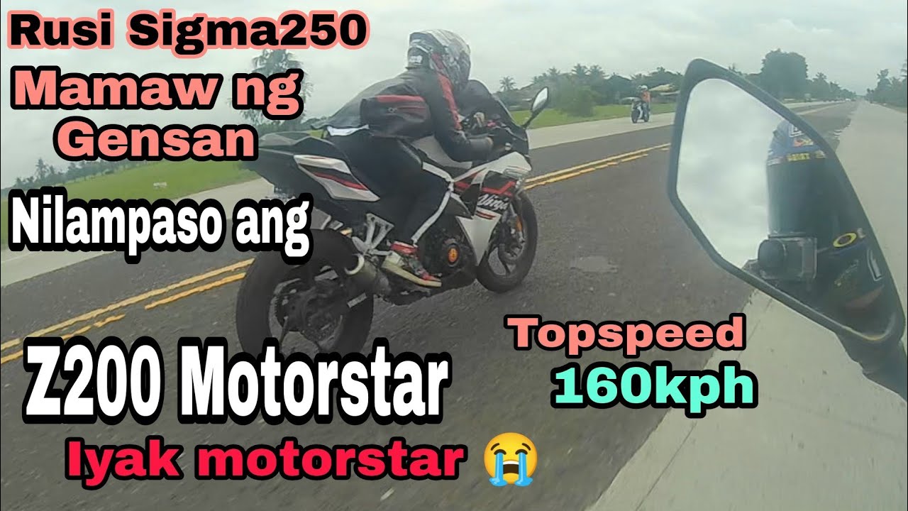 Rusi Sigma250 VS Z200 Motorstar | Drag race | Superstock vs superstock | Roberto Speed