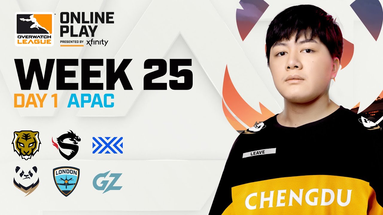 Overwatch League 2020 Season | Week 25 | APAC Day 1