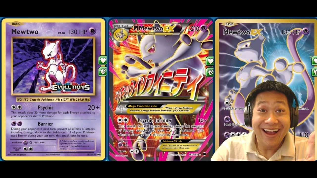 Mega Mewtwo Deck (Y), ALL NEW Evolutions Mewtwos TOGETHER