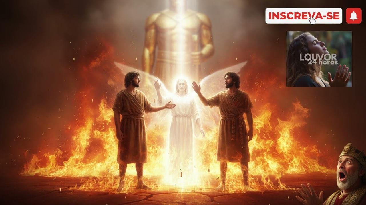 O Quarto Homem na Fornalha – Sadraque, Mesaque, Abede-Nego e Daniel - Louvor do fogo