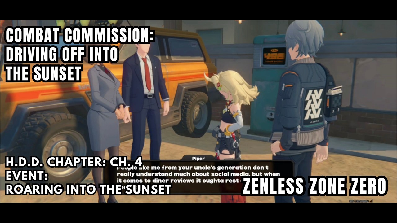[Zenless Zone Zero Combat] Driving Off Into the Sunset / Roaring Into the Sunset